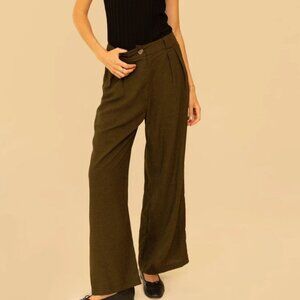 Whimsy + Row - Leanna Pant in Hunter Gingham - Size 8